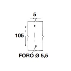 8-way lamellar fuse box with side outlets | Newgardenstore.eu