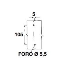 Boîte à fusibles lamellaire 8 voies avec sorties latérales