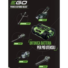 BA 5600 T SERIES EGO 56 Volt 10.0 Ah battery with illuminated charge indicator