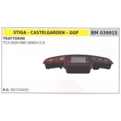 Electronic board CASTELGARDEN tractor TCX HIGH END WITHOUT E.D 039915
