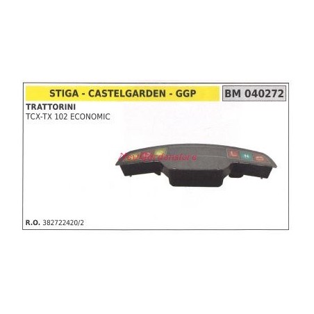 Elektronische Karte CASTELGARDEN Aufsitz-Rasentraktor TCX-TX 102 ECONOMIC 040272 | Newgardenstore.eu