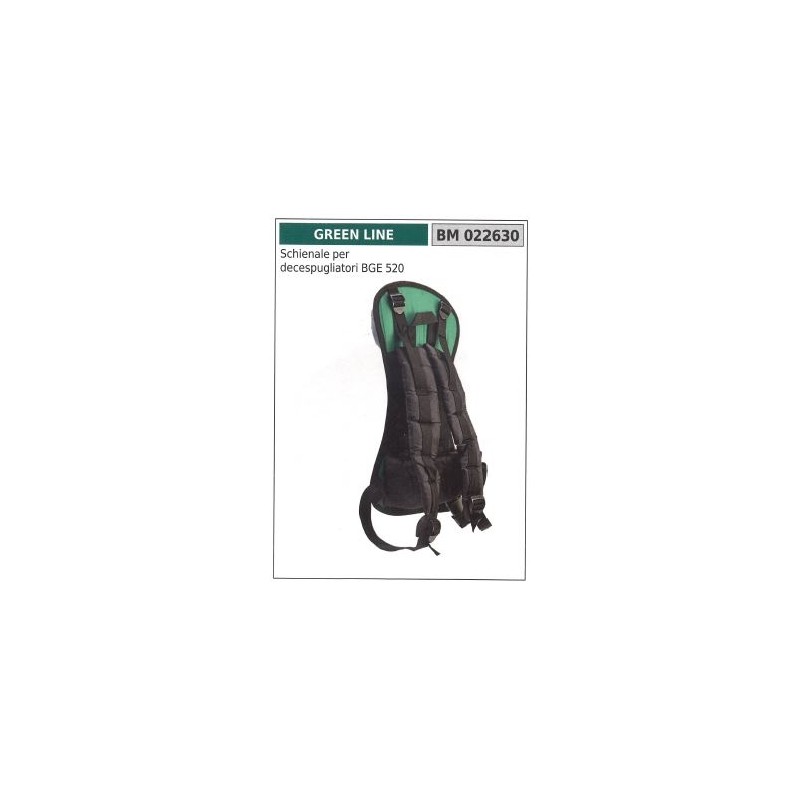 Respaldo para desbrozadora de mochila BGE 520 GREEN LINE