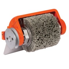 Nylon brush debarker TYPE 117 SPN with 12 mm slot for chainsaws | Newgardenstore.eu