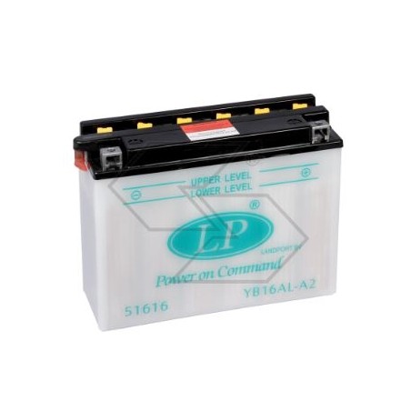 Battery pack for various DRY 12N16AH models 16 Ah 12V pole + right | Newgardenstore.eu