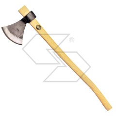 Trentino-type axe with 90 cm handle glossy painted weight 1.2 kg