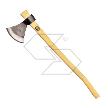 Trentino-type axe with 90 cm handle glossy painted weight 1.2 kg | Newgardenstore.eu