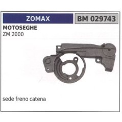 Carter de frein de chaîne ZOMAX pour tronçonneuse ZM 2000 029743 | Newgardenstore.eu