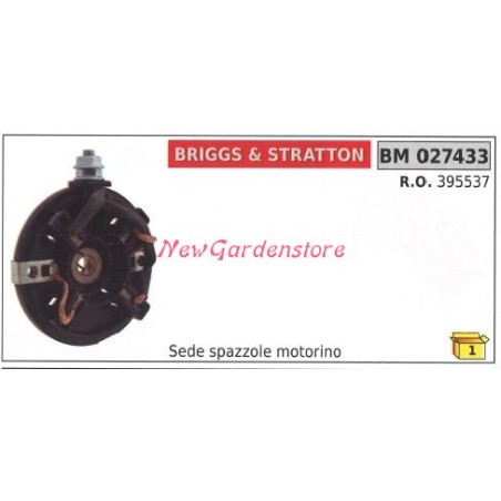 briggs&stratton electric motor brush set 027433 395537 | Newgardenstore.eu