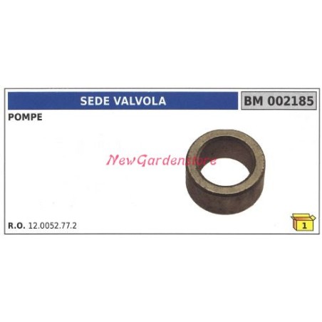 Valve seat UNIVERSAL Bertolini pump 002185 | Newgardenstore.eu