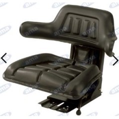 Economic wrap-around seat with adjustable suspension for agricultural tractor 12615