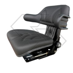 GRAMMER black pvc wrap-around seat for agricultural tractor