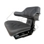 Black pvc wraparound seat for farm tractor NEWGARDENSTORE A03095