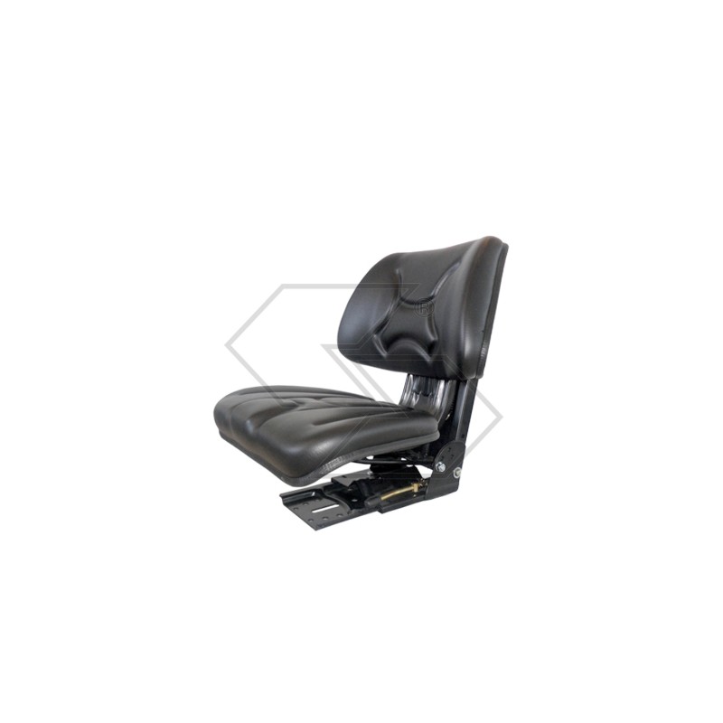 Standard wraparound seat with black pvc tilt base GRAMMER for tractor