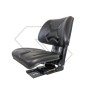 Standard-Rundum-Sitz mit schwarzem PVC-Kippfuß GRAMMER für Traktor