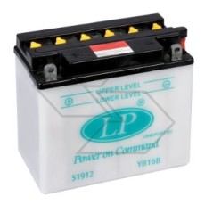 Batteria elettrica per vari modelli DRY CB16-B 19 Ah 12V polo + sinistra