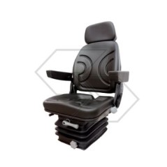 Seat with mechanical suspension agricultural tractor homologated class I - II - III