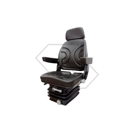 Seat with mechanical suspension agricultural tractor homologated class I - II - III | Newgardenstore.eu
