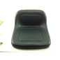 Siège rembourré en PVC pour tracteur tondeuse universel, tracteur agricole percé A02941