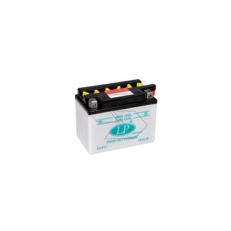 Elektrobatterie für verschiedene DRY-Modelle CB4L-B 4Ah 12V Pol + rechts