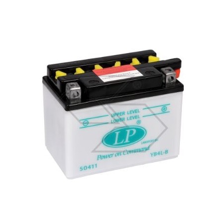 Electric battery for various DRY models CB4L-B 4Ah 12V pole + right | Newgardenstore.eu