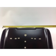 Siège rembourré en PVC pour tracteur tondeuse universel, tracteur agricole percé A02941 | Newgardenstore.eu