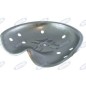 Small sheet metal seat for agricultural tractor tractor