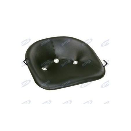 Medium upholstered and painted sheet metal seat for agricultural tractor | Newgardenstore.eu