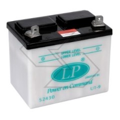 Batterie électrique pour divers modèles DRY U1-9 24 Ah 12 V pôle + gauche | Newgardenstore.eu