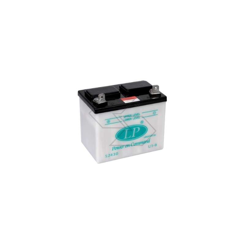 Batería eléctrica para varios modelos DRY U1-9 24 Ah 12 V polo + izquierda