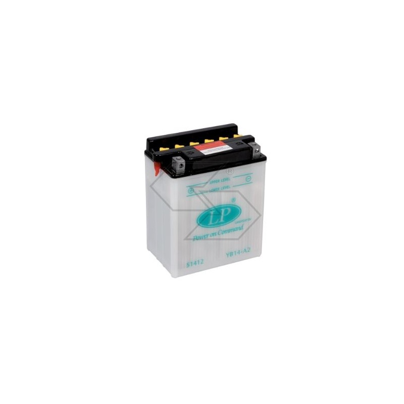 Batteria elettrica per vari modelli DRY YB14-A2 14 Ah 12V polo + sinistra