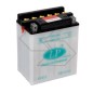 Batterie pour divers modèles DRY YB14-A2 14 Ah 12V Pole + gauche