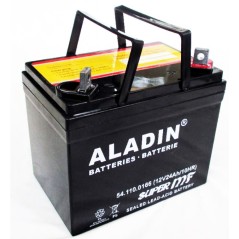 ALADIN 12V 22Ah rechts Pluspol hermetische Gelbatterie für Rasentraktor