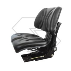 Standard black pvc seat for agricultural tractor | Newgardenstore.eu