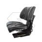 Asiento estandar pvc negro para tractor NEWGARDENSTORE A03069