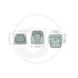 Sedile trattorino rasaerba compatibile diversi modelli in PVC 25270290