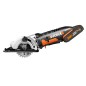 Sierra circular compacta WORX WX527.2 20V con batería de 2 Ah + cargador rápido