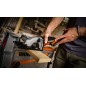 WORX WX527.2 Scie circulaire compacte 20 V avec batterie 2 Ah + chargeur rapide