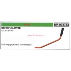 Semi Impugnatura sx con manopola KAAZ decespugliatore 028732 | Newgardenstore.eu