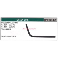 Poignée gauche demi-débroussailleuse GREENLINE GL 26W 34W ancien type 014839 | Newgardenstore.eu