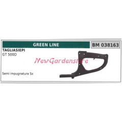 Left-hand handle half GREENLINE GT 500D hedge trimmer 038163 | Newgardenstore.eu
