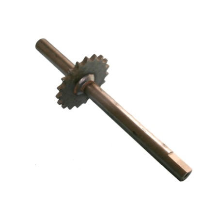 Shaft and sprocket for 40" twin blade counter-rotating lawn tractor MTD 6130007 | Newgardenstore.eu