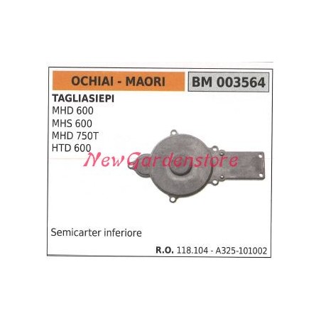 MAORI Heckenschere untere Halbkarbide MHD 600 MHS 600 003564 046183 | Newgardenstore.eu