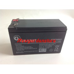 Batterie GEL démarrage électrique tracteur de pelouse 12V 7,5Ah 57970005