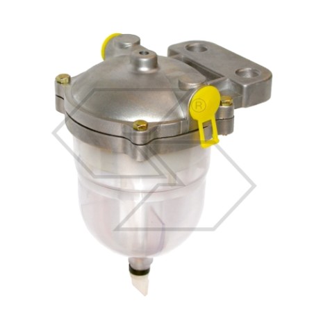 Water separator horizontal connection without fittings for FIAT agricultural machine | Newgardenstore.eu