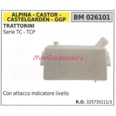 Depósito de combustible ALPINA Motor para tractor de césped SERIE TC-TCP 026101