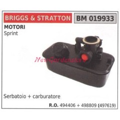 Serbatoio carburante BRIGGS&STRATTON motore tagliaerba rasaerba tosaerba 019933 | Newgardenstore.eu