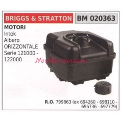 BRIGGS&STRATTON réservoir de carburant pour moteur de tondeuse 020363 | Newgardenstore.eu