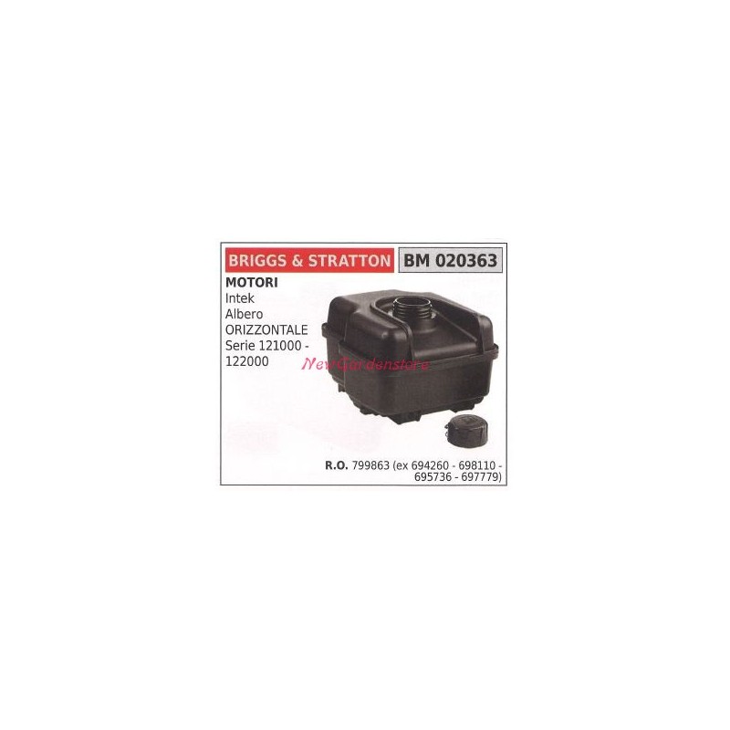 BRIGGS&STRATTON Kraftstofftank für Rasenmähermotor 020363