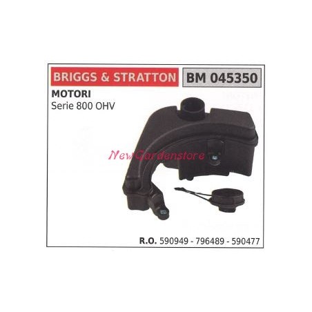 BRIGGS&STRATTON moteur tondeuse réservoir de carburant 045350 | Newgardenstore.eu