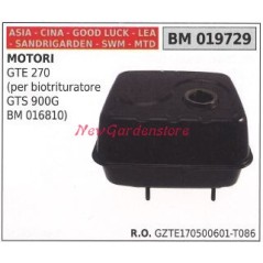 Fuel tank CINA engine GTE 270 for shredder 019729 | Newgardenstore.eu